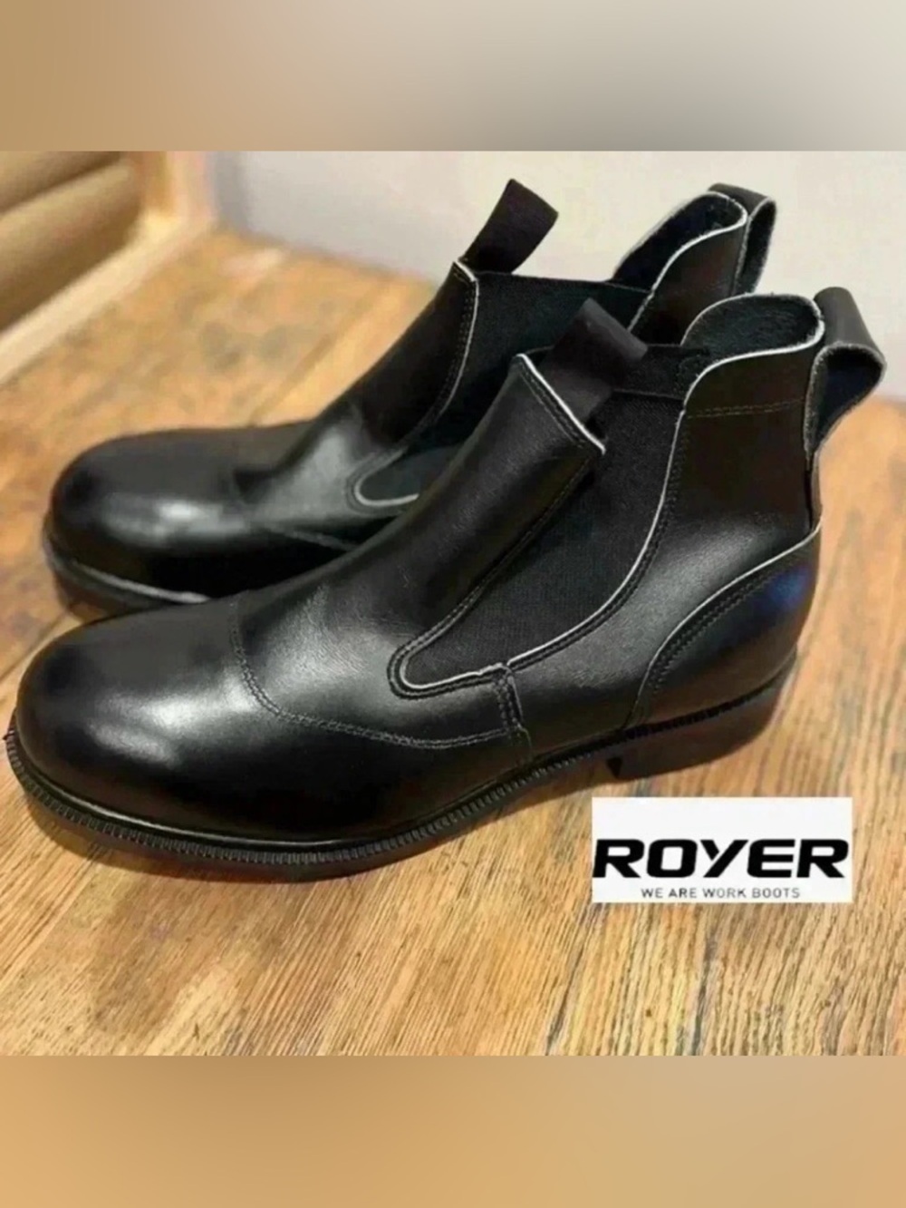NWOT ROYER Safety boots  size 12🖤